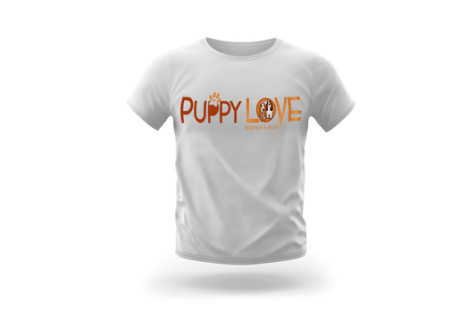 Puppy Love White Tee